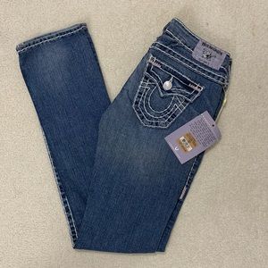 TR Billy Super T, NWT Size 26 Straight Leg Pastel